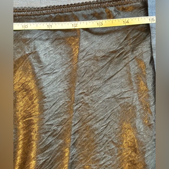 NWT J. Crew Gwen Black Satin Lace Slip Skirt - Women’s Small - Picture 9 of 10